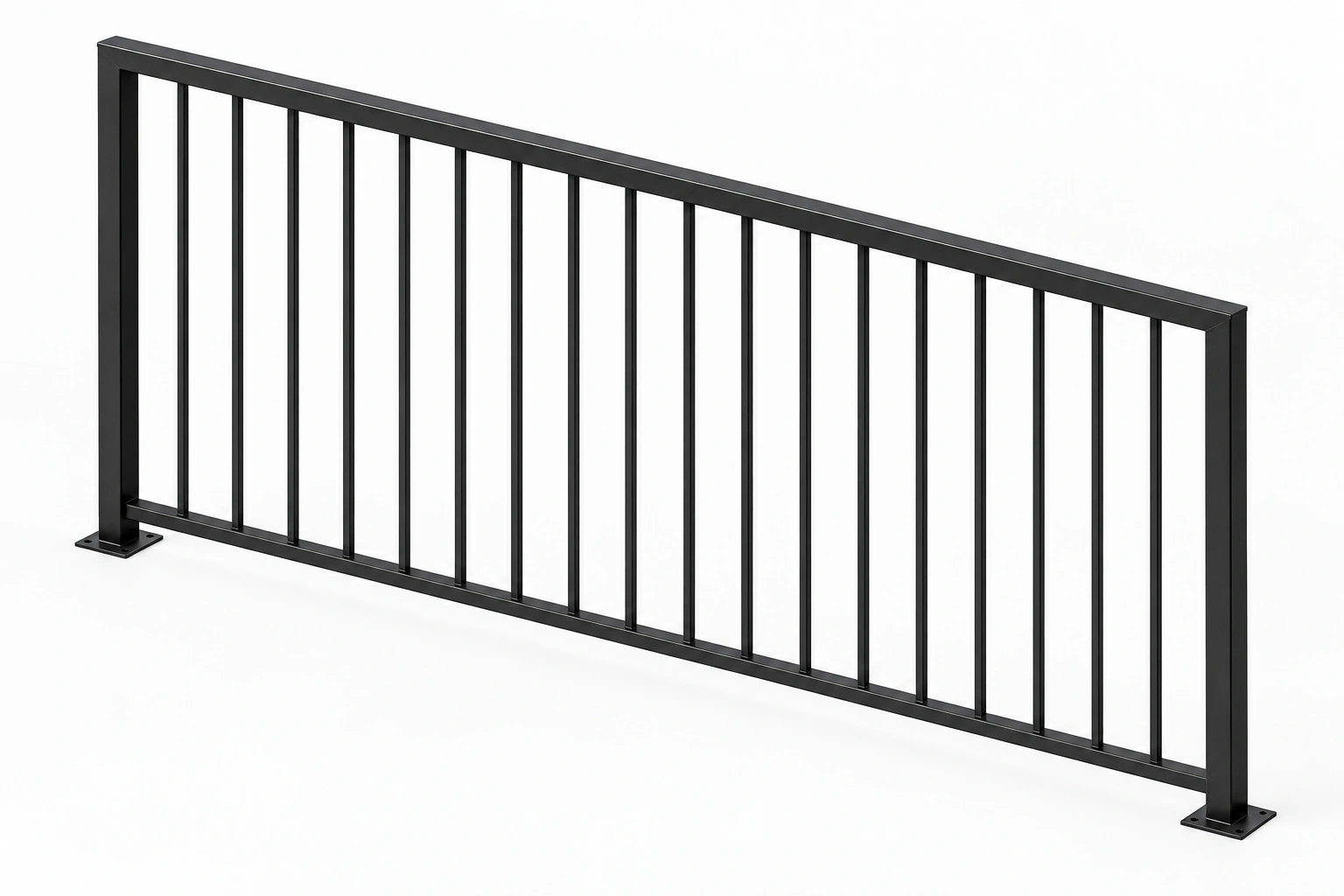 Welded Aluminium Railing