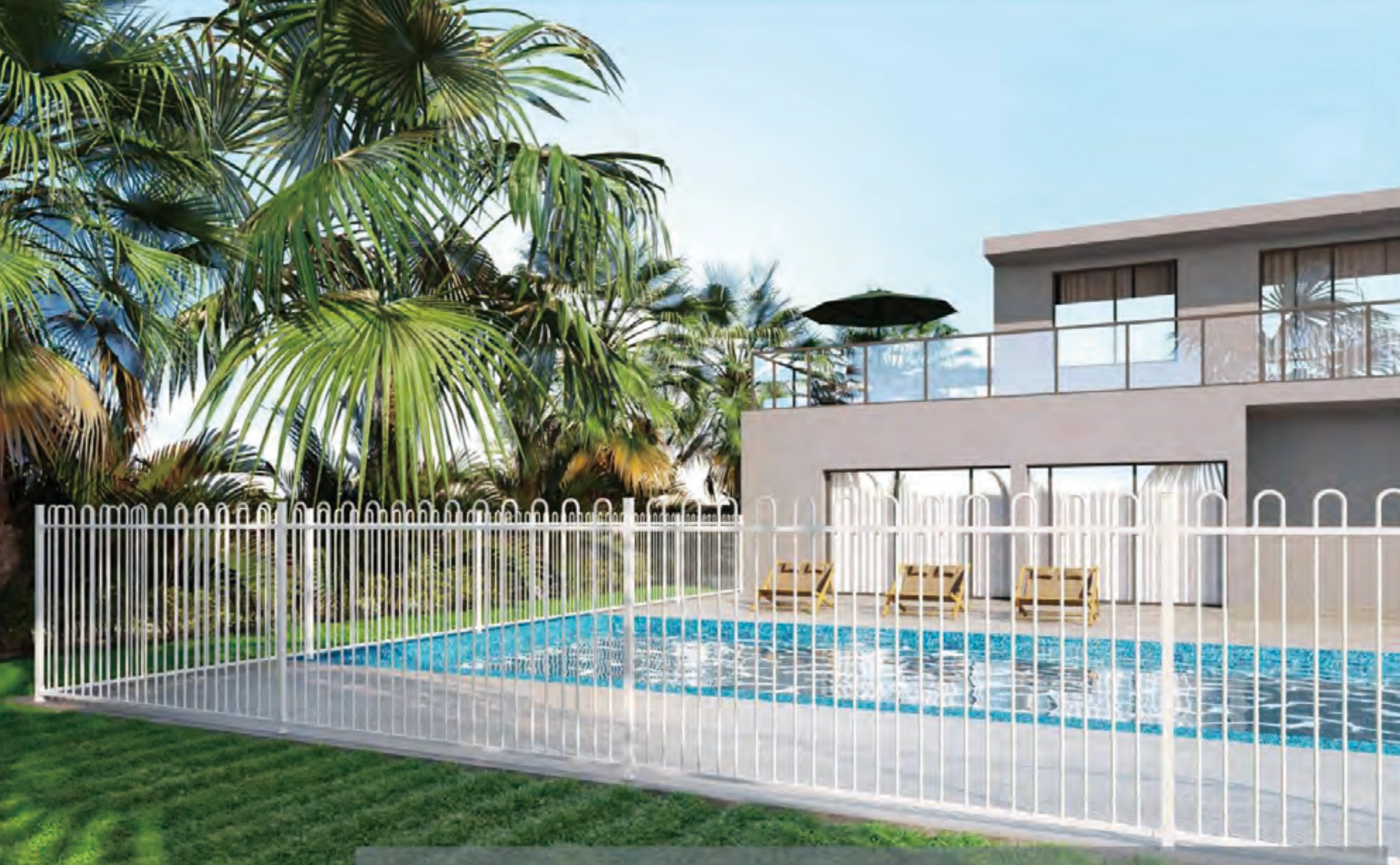 Pool Fencing from the original product reference